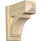Ekena Millwork Imperial Rough Sawn Craftsman Outlooker, Douglas Fir, 8"W x 18"D x 18"H OUT08X18X18IMP04RDF - alternate 1
